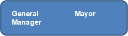   General		      Mayor
  Manager                              
