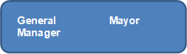   General		      Mayor
  Manager                              
